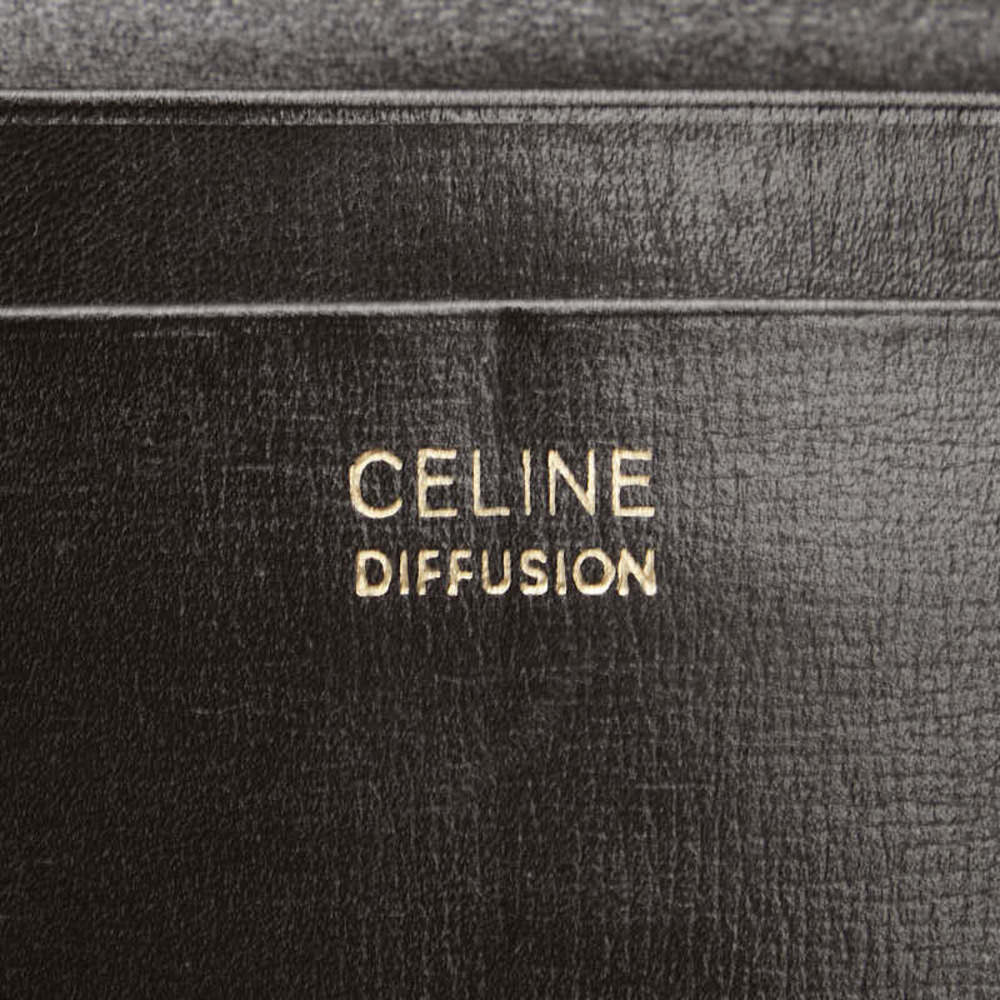 Celine Diffusion Wallet Brown Leather - image 8
